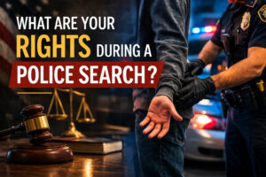 What are your rights during a police search